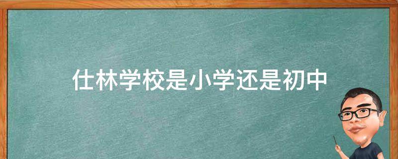 仕林学校是小学还是初中